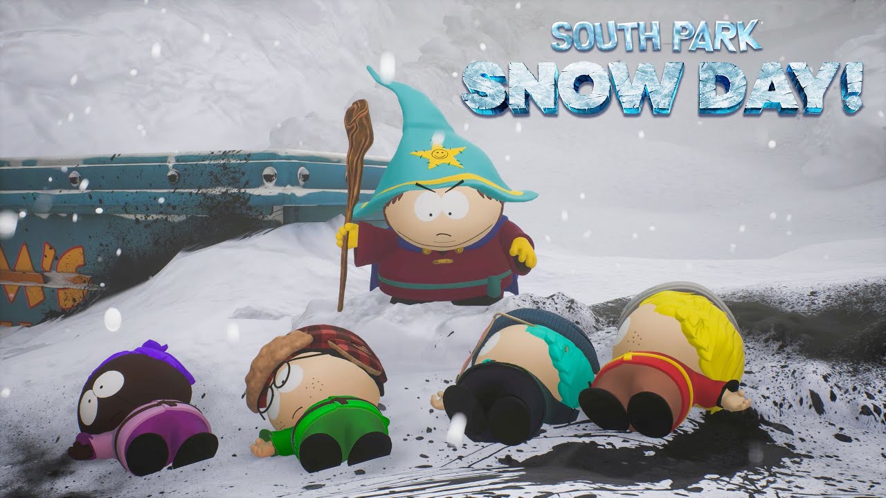 Fai Squadra Con Cartman Stan Kyle E Kenny In South Park Snow Day